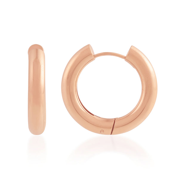 Casoria Hoops 28 X 28 mm (Water Resistance Rose Gold Plating)