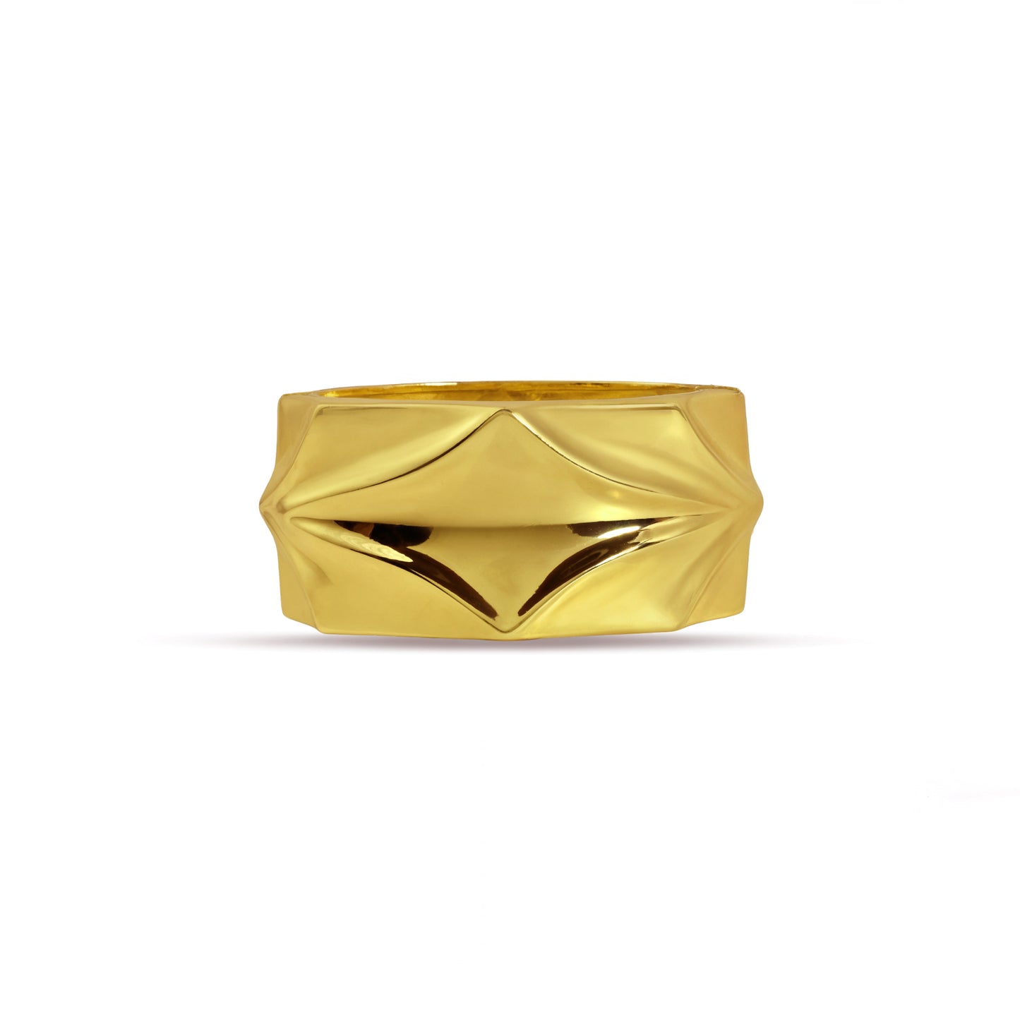 Gold Twist Openable Cuff Bangle