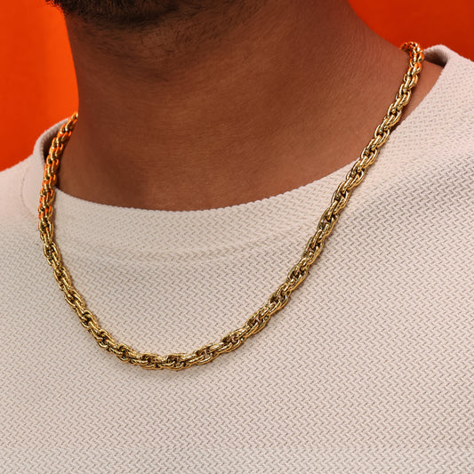 Rugged Flow Men's Chain Gold