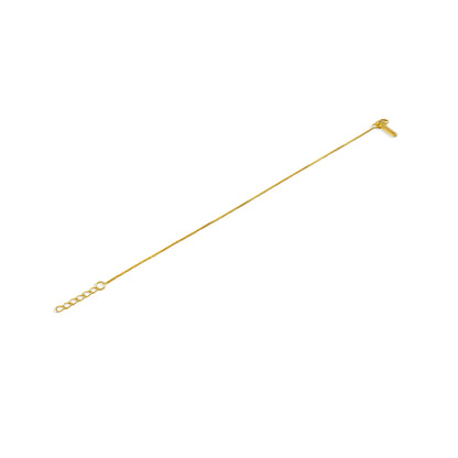 Thin Box Chain Bracelet in 92.5 Sterling Silver