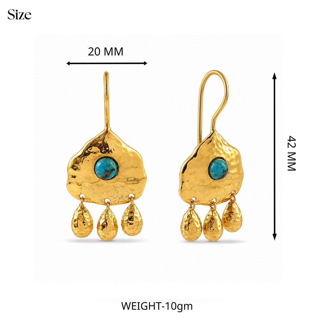 Aegean Sunburst Earrings