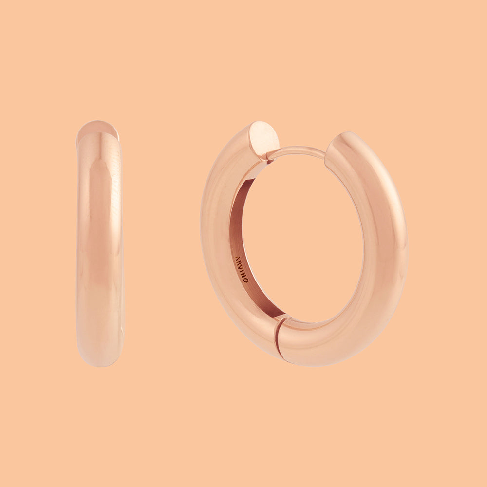 Rose Gold Era Hoops