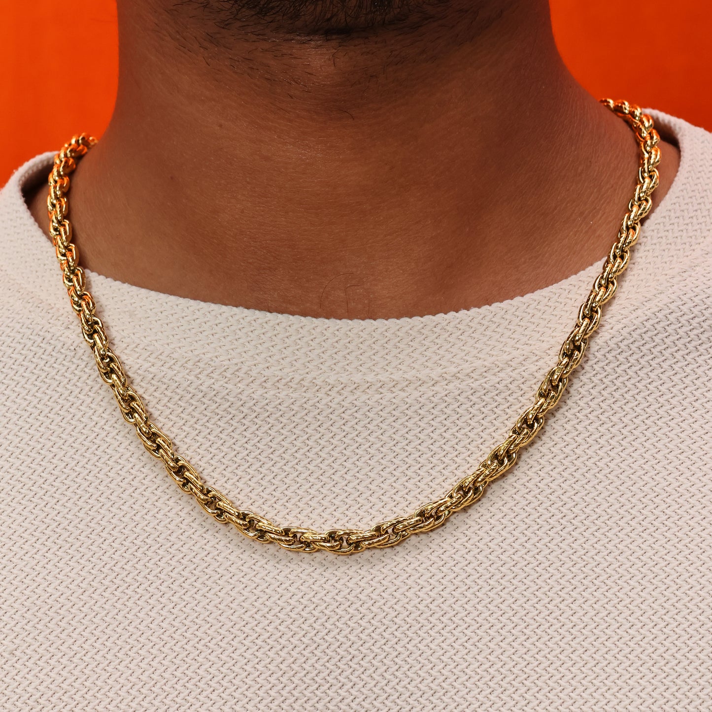 Rugged Flow Men's Chain Gold
