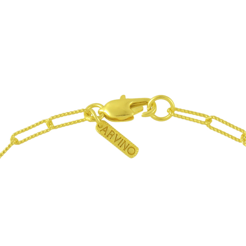 Textured Link Chain Anklet (Water Resistance Premium Plating)