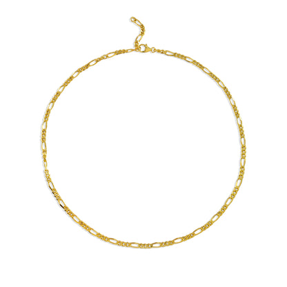 Retro Flat Link Chain in 92.5 Sterling Silver