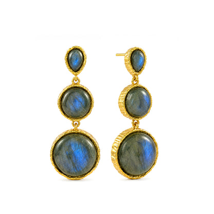 Labradorite Drop Earrings