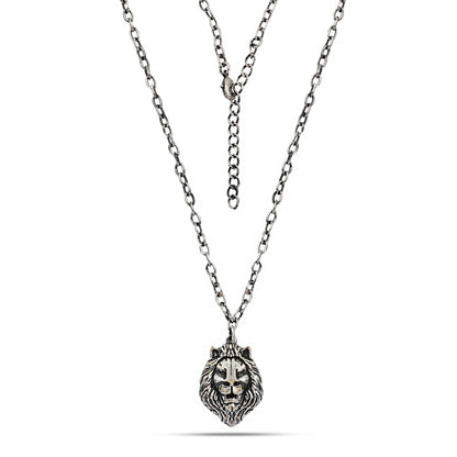 Lionheart 92.5 Sterling Silver Men’s Necklace