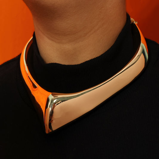 Aurus Torque Necklace Gold
