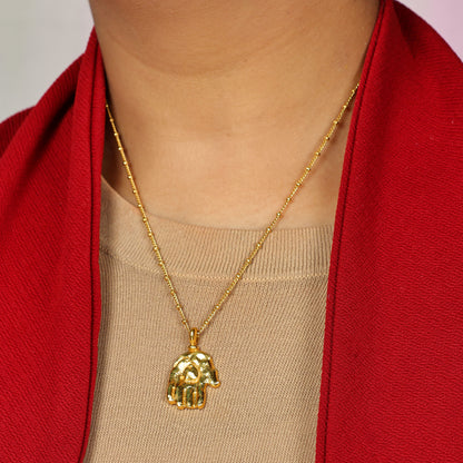 Hast Mudra Necklace