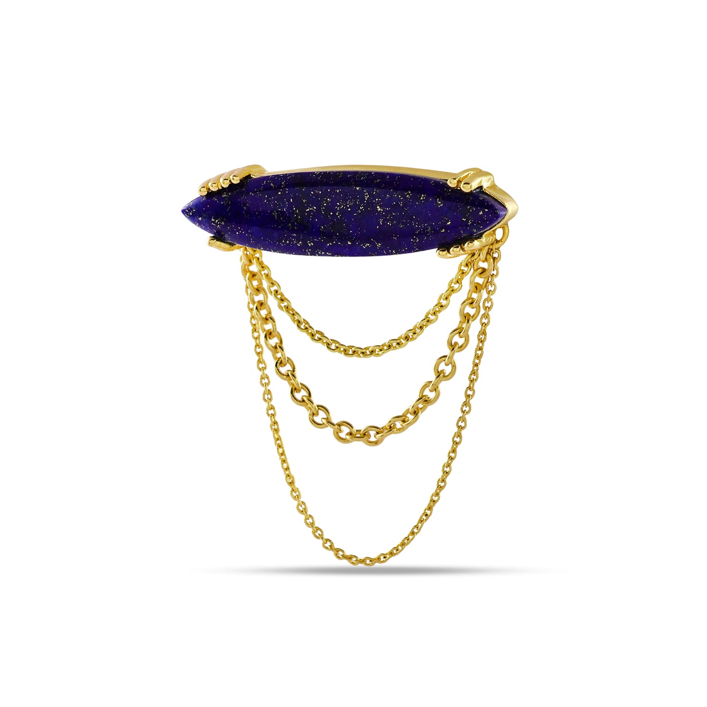 Midnight Sail Brooch