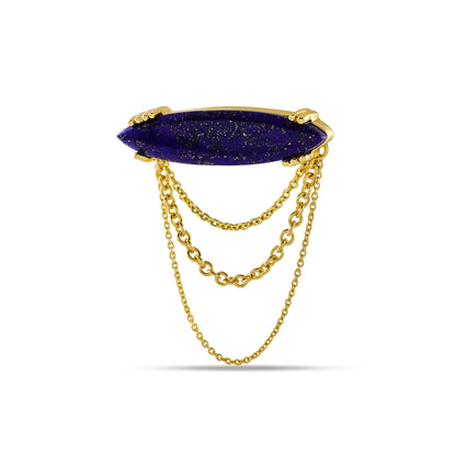 Midnight Sail Brooch
