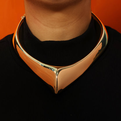 Aurus Torque Necklace Gold