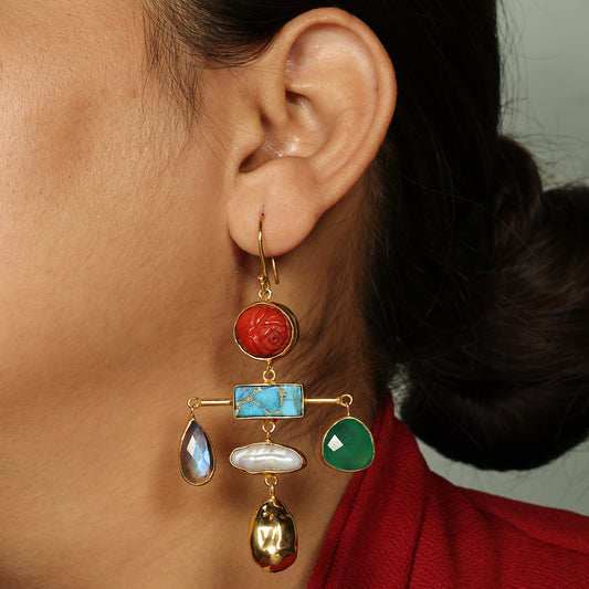 Dreamgirl - Bohemian Muse Dangler Earrings