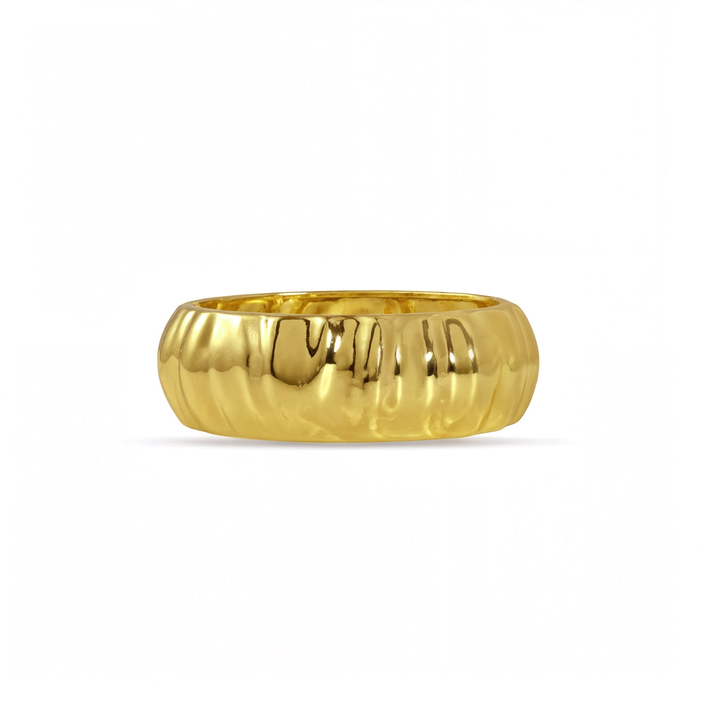 Golden Twine Openable Cuff Bangle