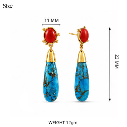 Sunset Drop Earrings