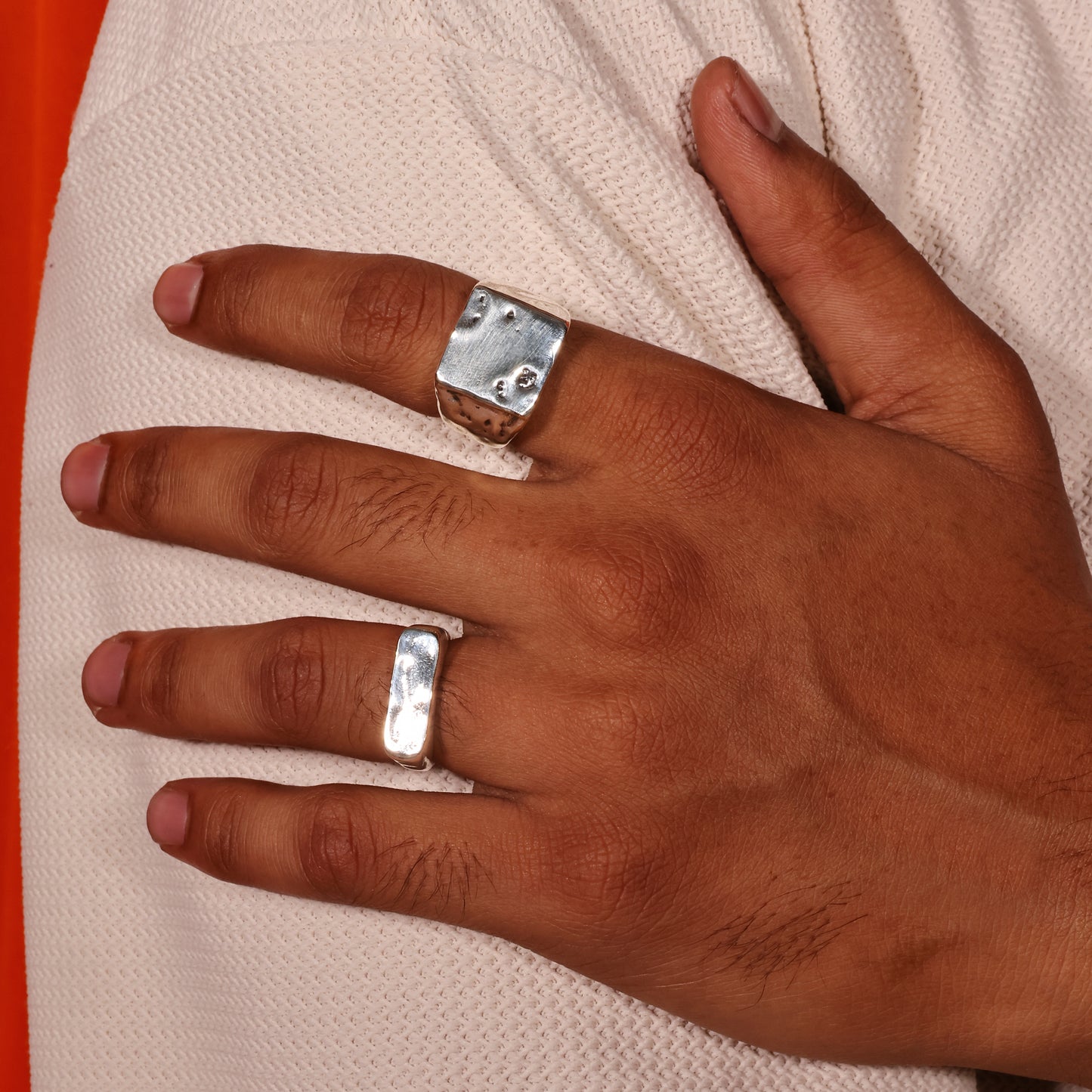 Iron Crater Men’s 92.5 Sterling Silver Ring