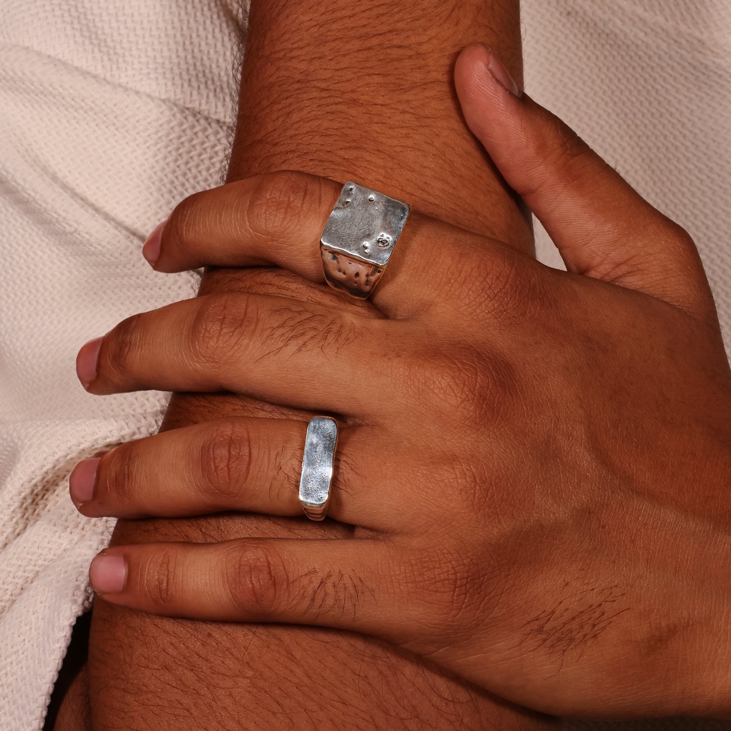 Iron Crater Men’s 92.5 Sterling Silver Ring