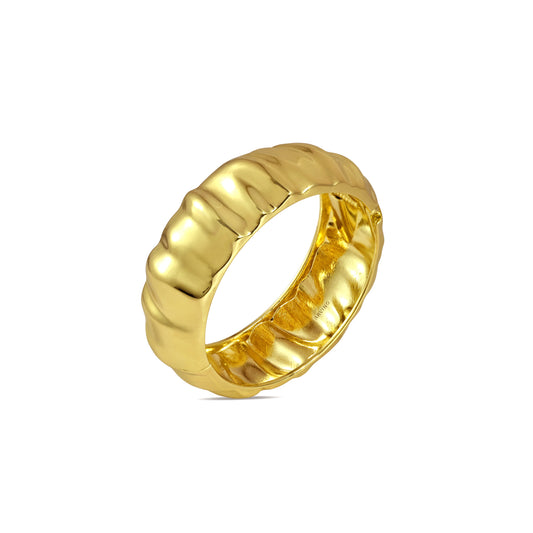 Golden Twine Openable Cuff Bangle