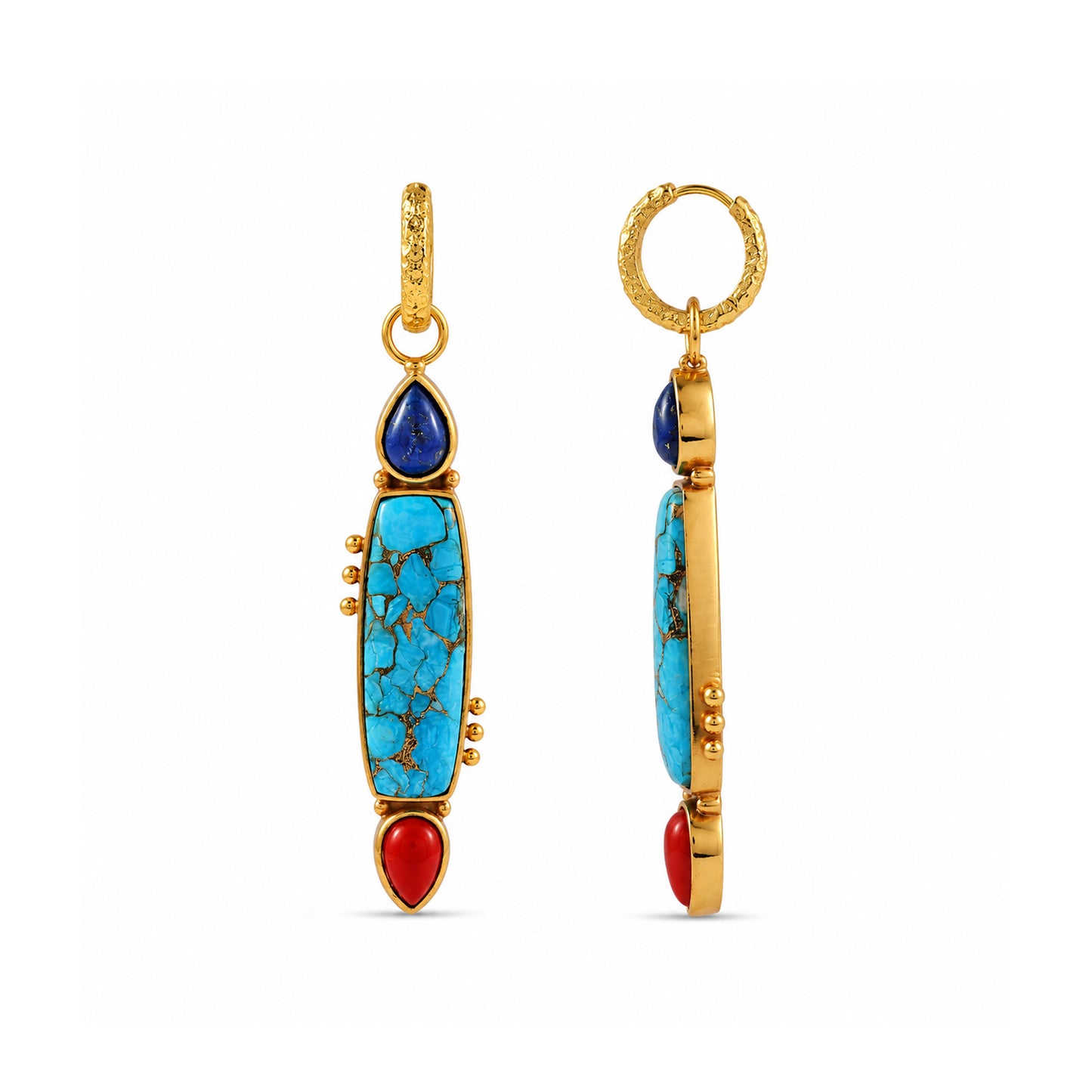 Totem Drop Earrings
