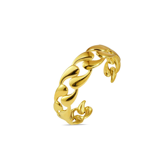 Gold Chainlink Cuff