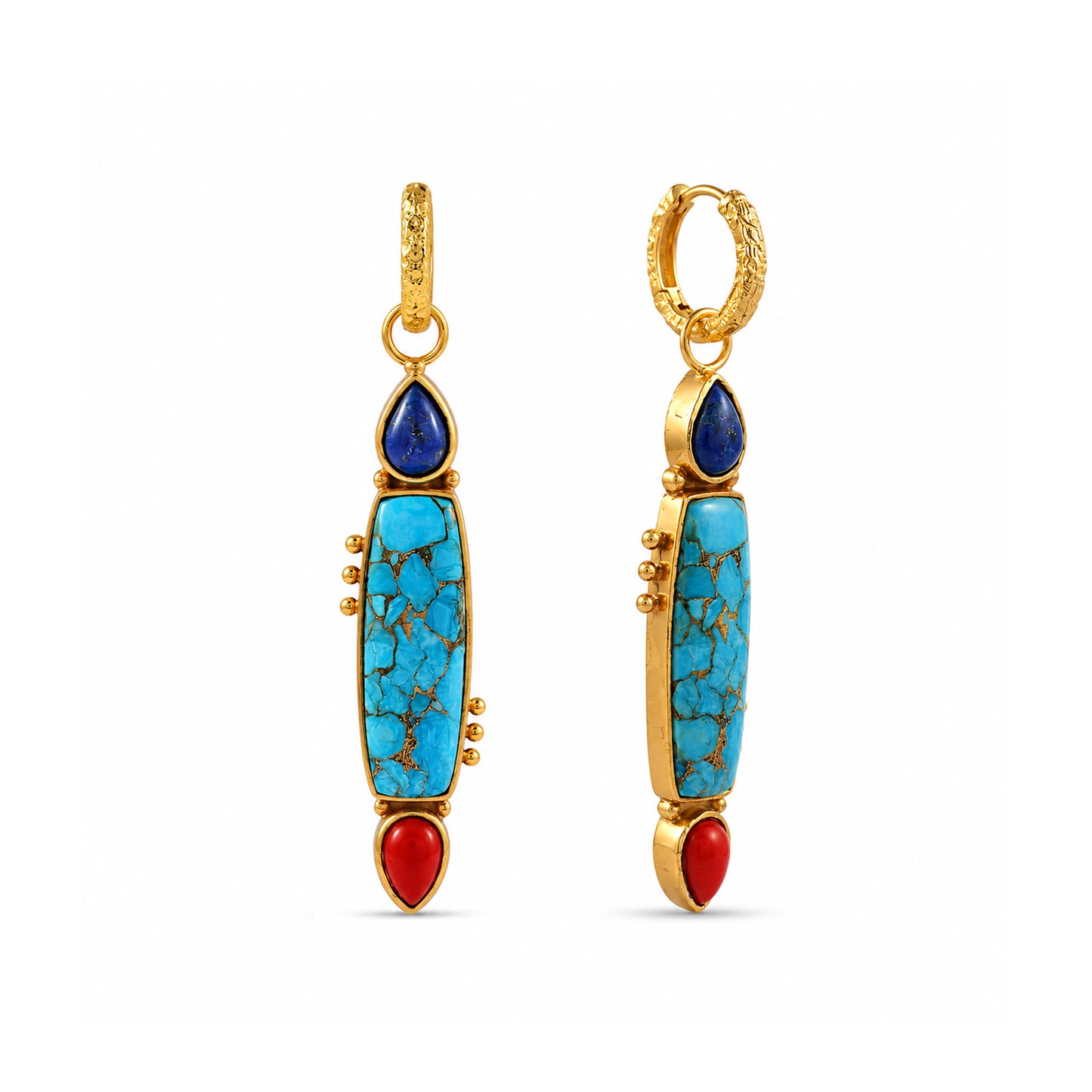 Totem Drop Earrings