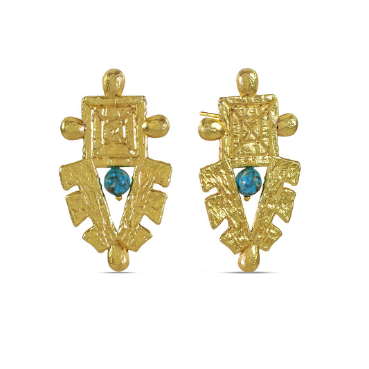 Turquoise Guardian Earrings