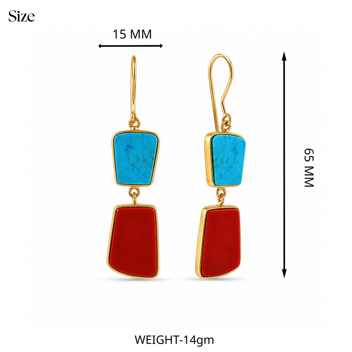 Oia Tide Drop Earrings