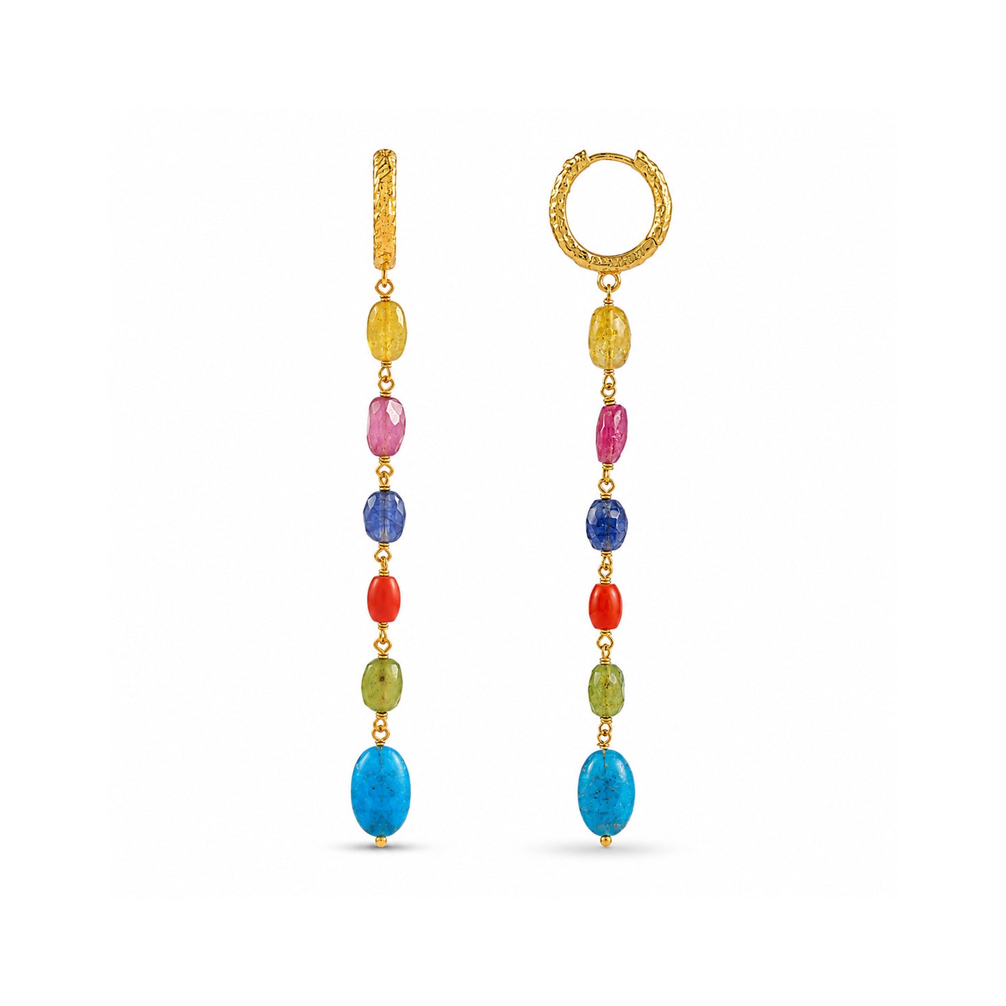 Mosaic Village Drop Earrings