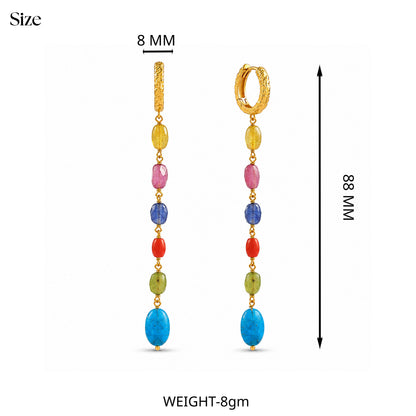 Mosaic Village Drop Earrings