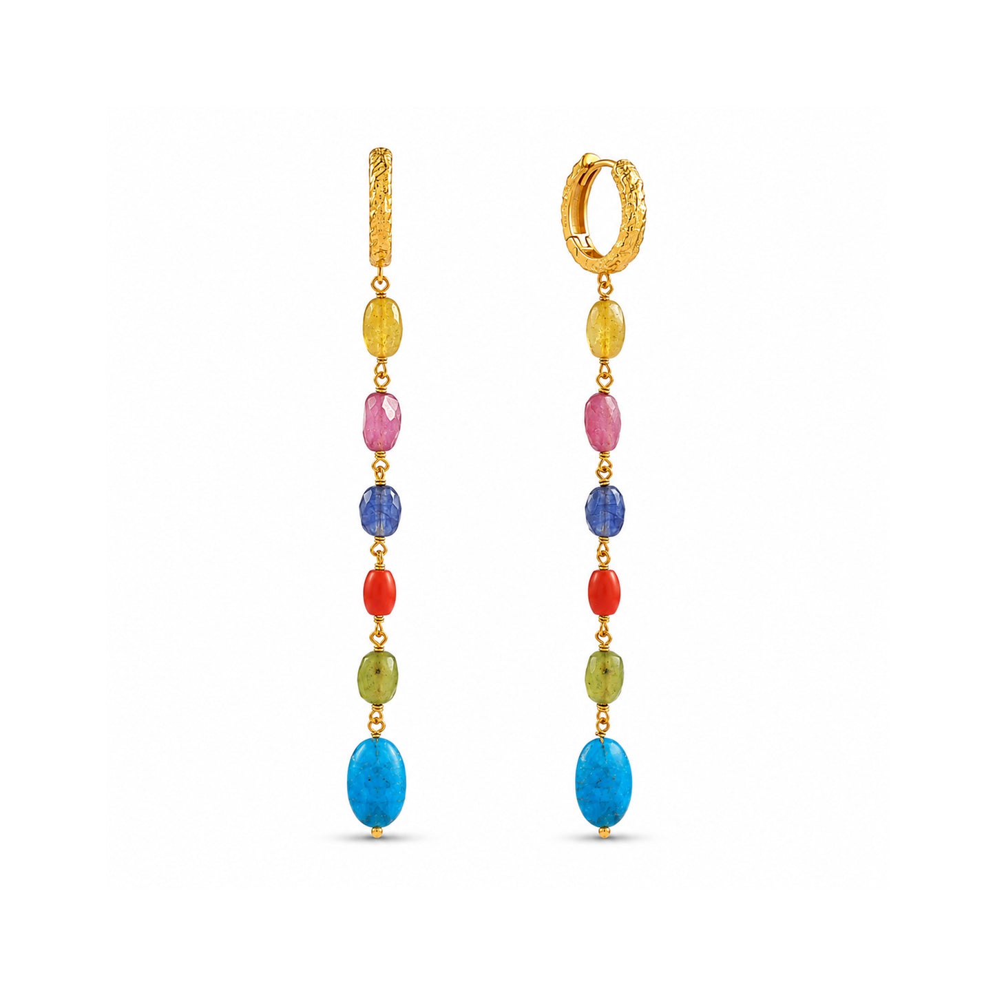 Mosaic Village Drop Earrings