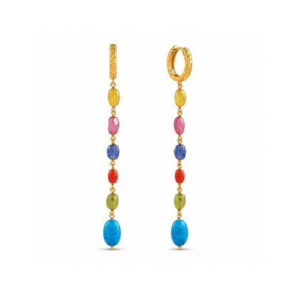 Mosaic Village Drop Earrings