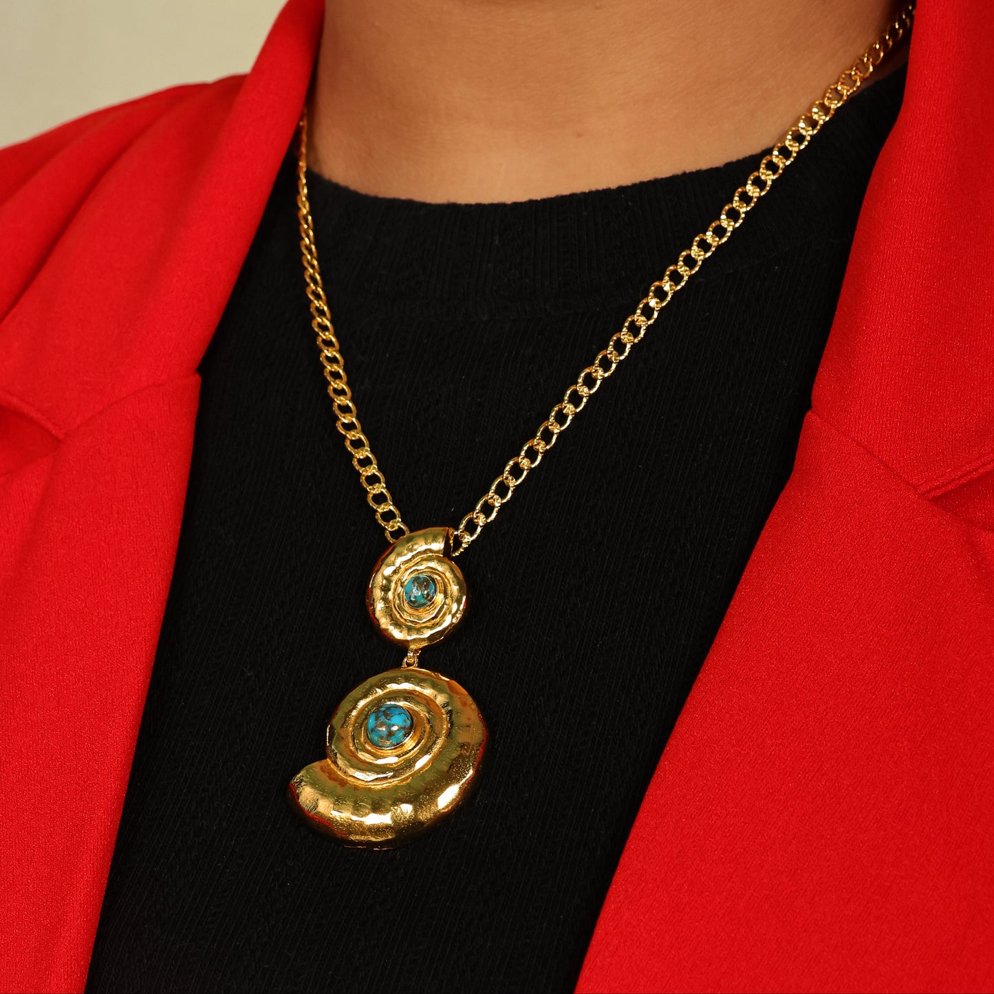 Turquoise Chakra Necklace