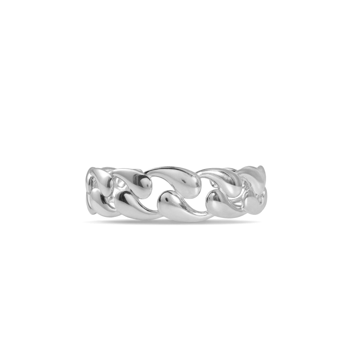 Silver Chainlink Cuff