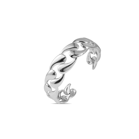 Silver Chainlink Cuff