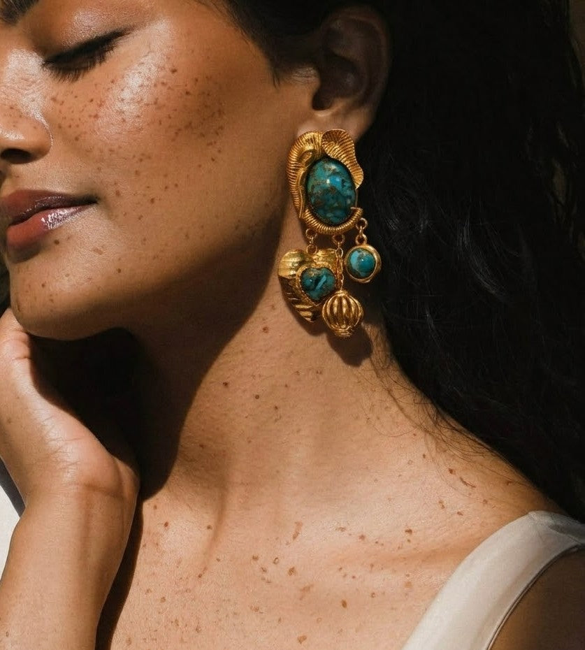 Turquoise Dream Dangler Earrings