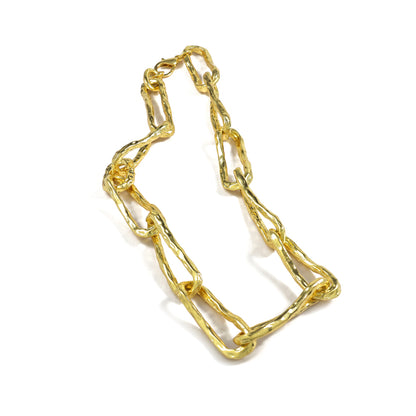 Molten Paper Clip Necklace