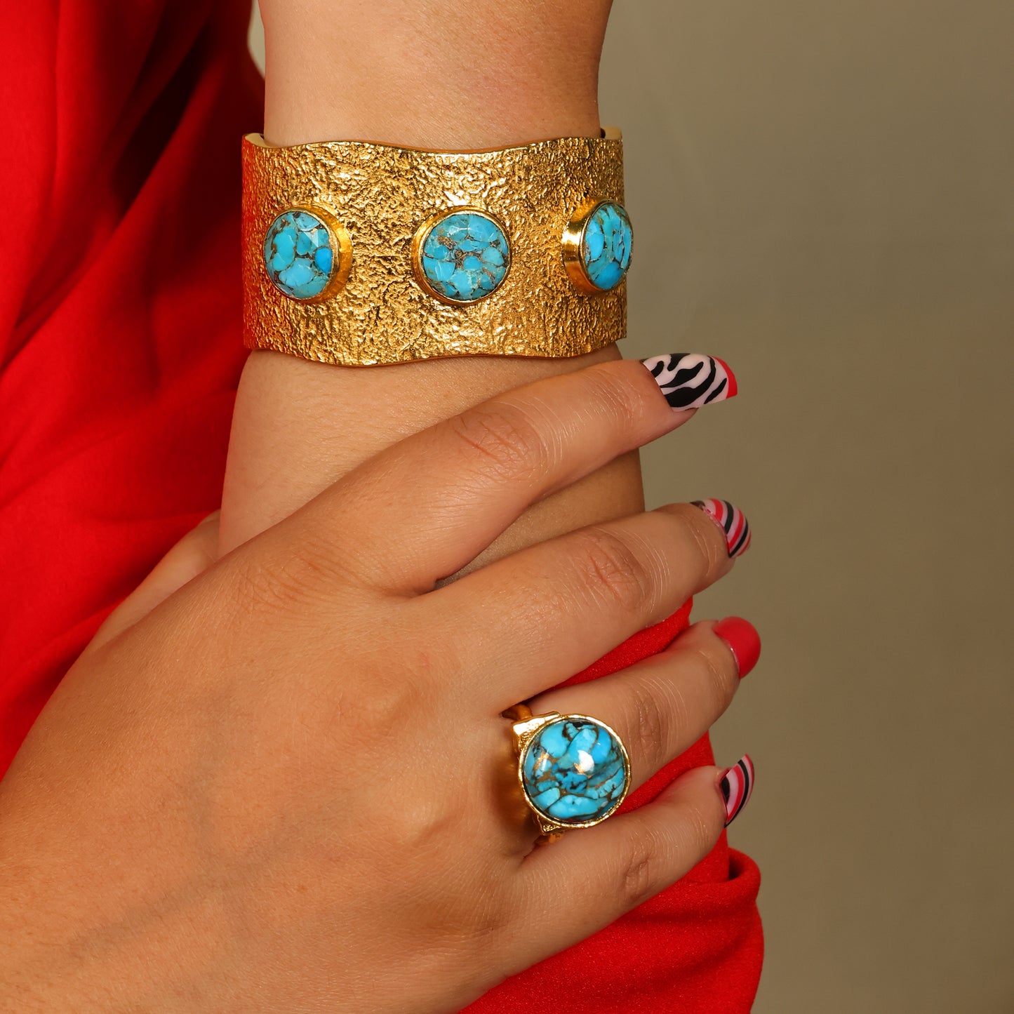 Meher Turquoise Cuff