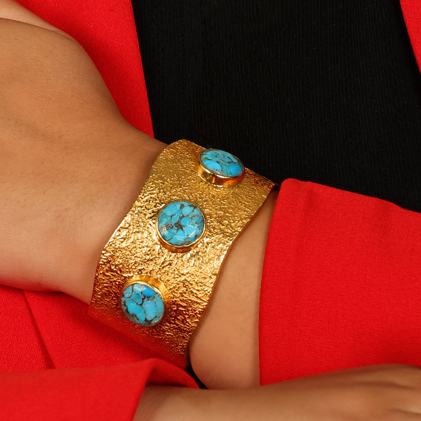 Meher Turquoise Cuff