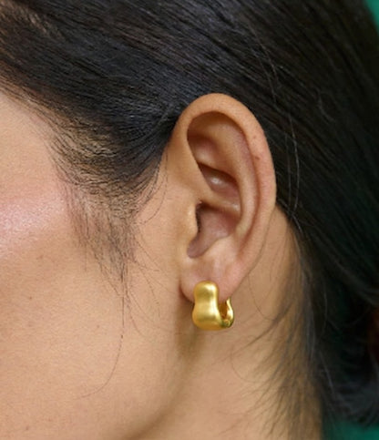 Mini Euphoria Huggies Earrings in 925 Sterling Silver