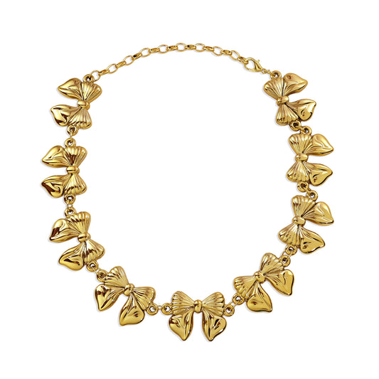 Petite Bow Necklace