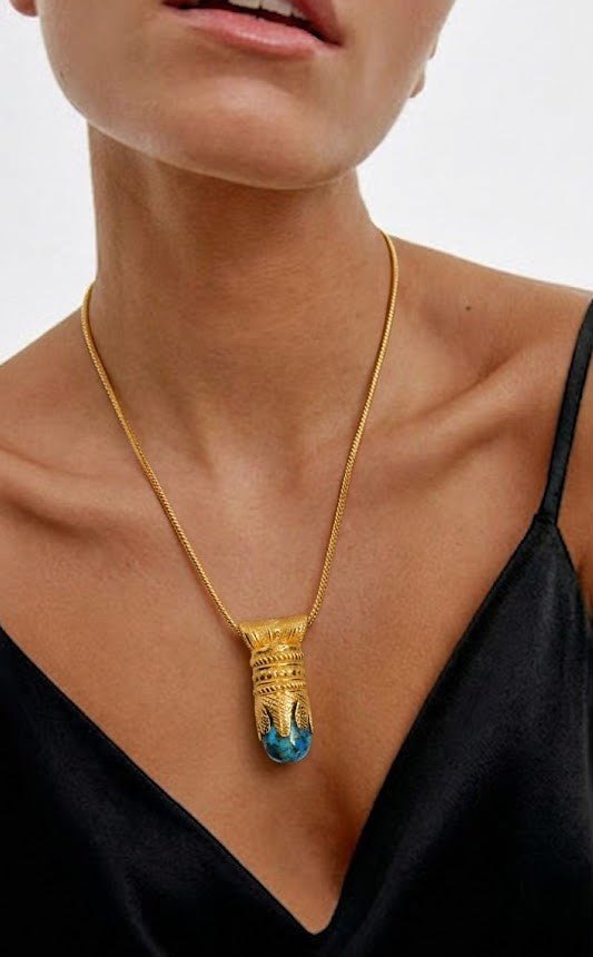 Turquoise Potion Unisex Chain Necklace
