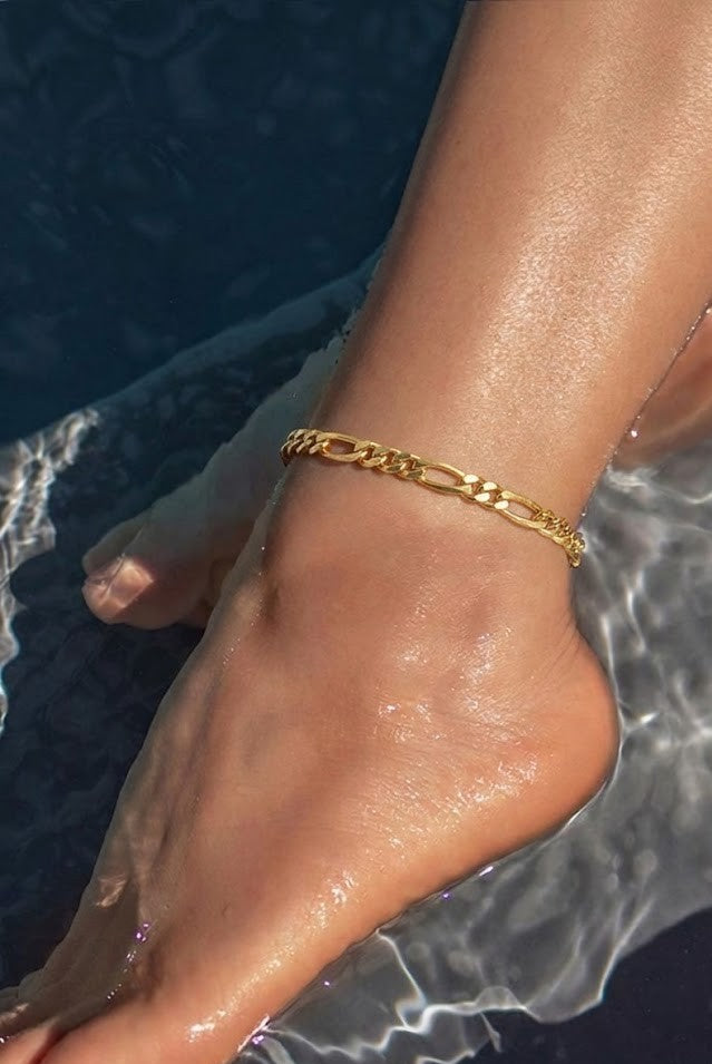 Classic Gold Chain Anklet