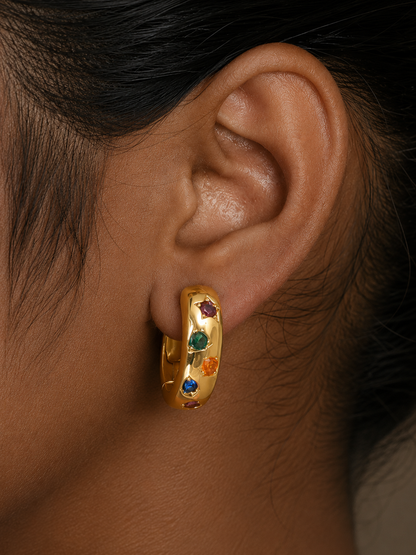 Facet Flow Hoops