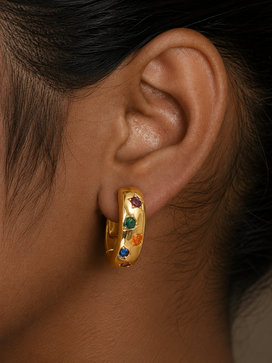 Facet Flow Hoops