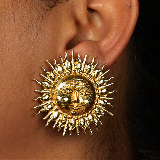 Surya Mandala Studs