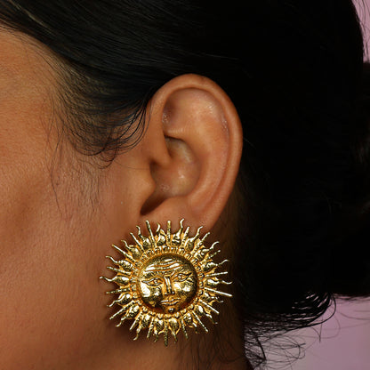 Surya Mandala Studs