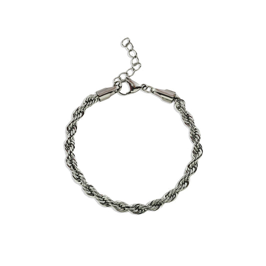 Forged Rope Men's Bracelet