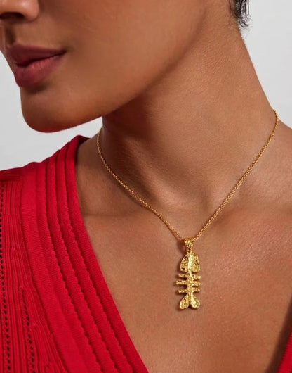 Machli Silhouette Necklace