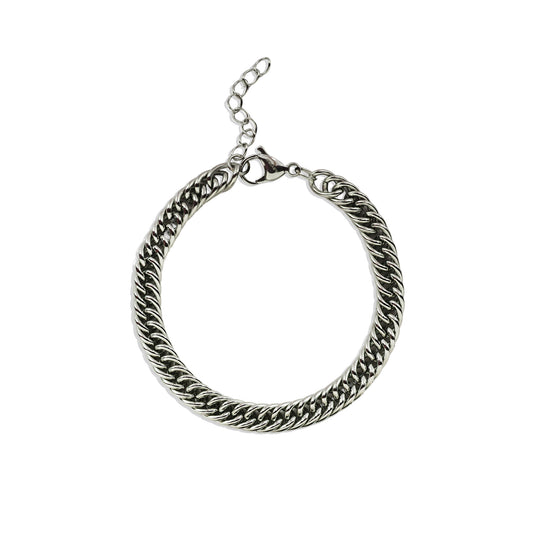 Raw Edge Chain Men's Bracelet