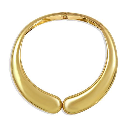 Solis Collar Necklace Gold